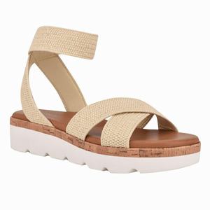 Nine West Bounce Platte Sandalen Bruin Nederland | WSR-735429